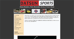 Desktop Screenshot of datsunsports.com